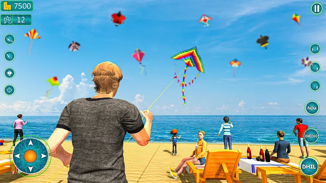 Kite Basant: Kite Flying Games  [МОД Menu] Screenshot 5