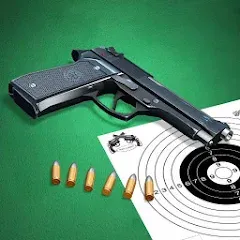 Скачать взломанную Pistol shooting. Desert Eagle (Пистолет стрельбы симулятор)  [МОД Бесконечные монеты] - последняя версия apk на Андроид