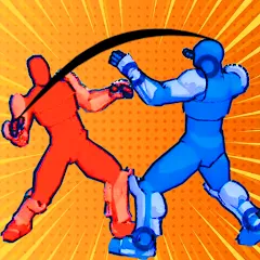 Скачать взлом Draw 4 Battle: Aim N Fight (Драв 4 Баттл)  [МОД Menu] - стабильная версия apk на Андроид