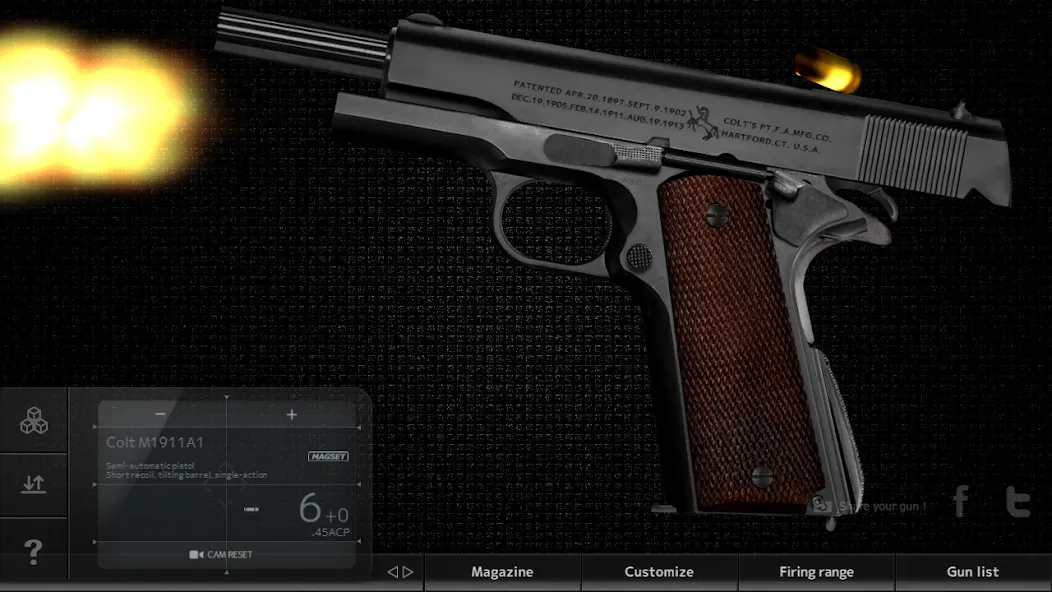 Magnum3.0 Gun Custom Simulator  [МОД Меню] Screenshot 1