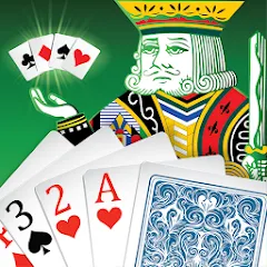 Скачать взломанную FreeCell Solitaire Classic (Фрисел Солитер Классик)  [МОД Бесконечные монеты] - последняя версия apk на Андроид