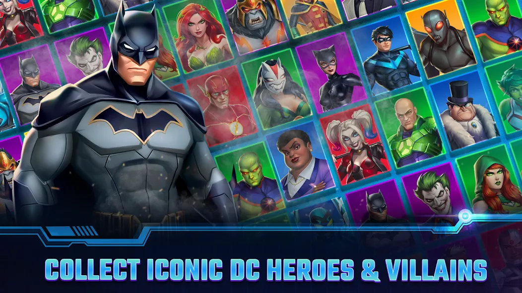 DC Heroes & Villains: Match 3  [МОД Unlimited Money] Screenshot 1
