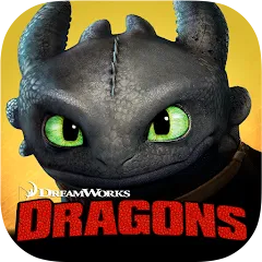 Взломанная Dragons: Rise of Berk (Драгонс)  [МОД Бесконечные деньги] - полная версия apk на Андроид
