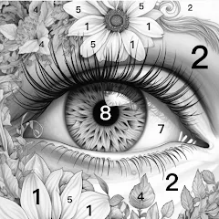 Скачать взломанную Magic Paint: Color by number (Магик Пейнт)  [МОД Меню] - полная версия apk на Андроид