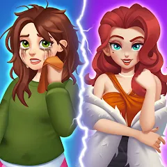 Скачать взломанную Makeover Blast: Dressup Salon (Мейковер Бласт)  [МОД Mega Pack] - стабильная версия apk на Андроид