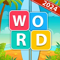 Скачать взломанную Word Surf - Word Game (Ворд Серф)  [МОД Бесконечные монеты] - стабильная версия apk на Андроид
