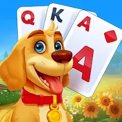 Взлом Solitaire Farm Adventure (Солитер)  [МОД Все открыто] - стабильная версия apk на Андроид