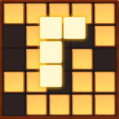 Взломанная Wood Block Puzzle - Wood crush (Вуд Блок Пазл)  [МОД Menu] - последняя версия apk на Андроид