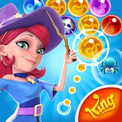 Взломанная Bubble Witch 2 Saga (Бабл Витч 2 Сага)  [МОД Menu] - стабильная версия apk на Андроид