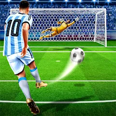 Скачать взломанную Football Strike: Online Soccer (Футбольный забастовка)  [МОД Много денег] - стабильная версия apk на Андроид