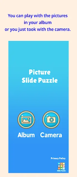 Slide Puzzle with your photo (Слайдпазл с вашим фото)  [МОД Mega Pack] Screenshot 2