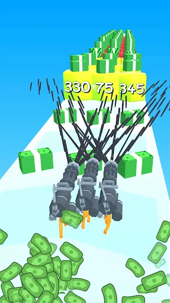 Gun Head Run (Ган Хэд Ран)  [МОД Menu] Screenshot 2