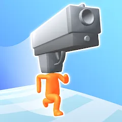Взлом Gun Head Run (Ган Хэд Ран)  [МОД Menu] - последняя версия apk на Андроид