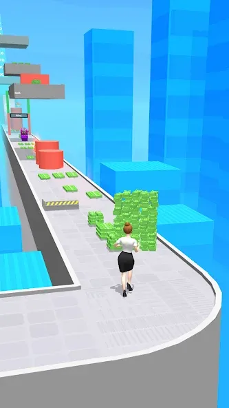 Money Run 3D (Мани Ран 3Д)  [МОД Unlocked] Screenshot 3