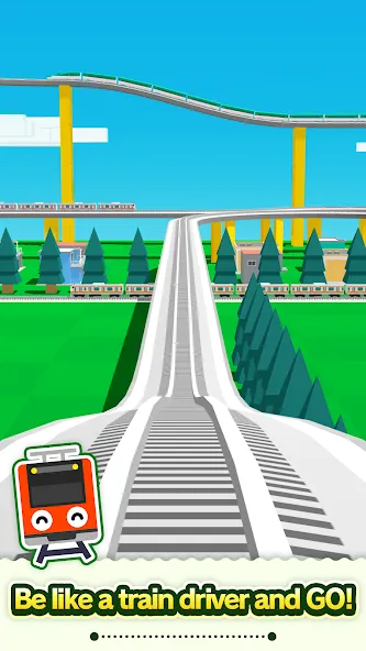 Train Go - Railway Simulator (Трэйн Го)  [МОД Все открыто] Screenshot 2