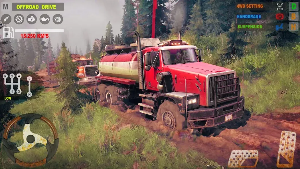 Offroad Mudrunner Games 3D  [МОД Unlimited Money] Screenshot 5