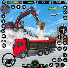 Скачать взлом Excavator Simulator Crane Game (Экскаватор Симулятор Кран Игра)  [МОД Все открыто] - полная версия apk на Андроид