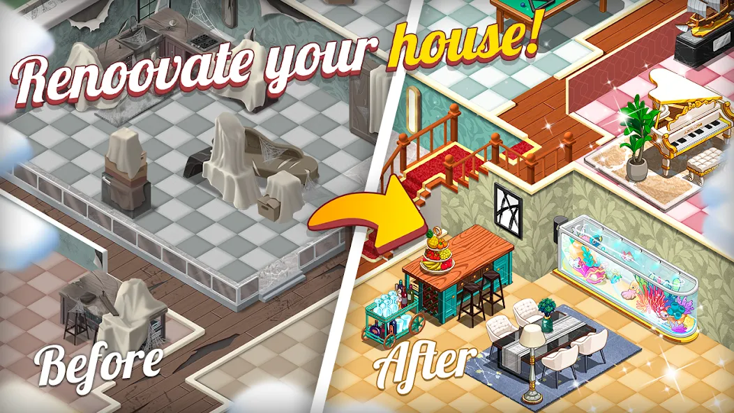 Merge Master: Dream Creative (Мердж Мастер)  [МОД Бесконечные монеты] Screenshot 2