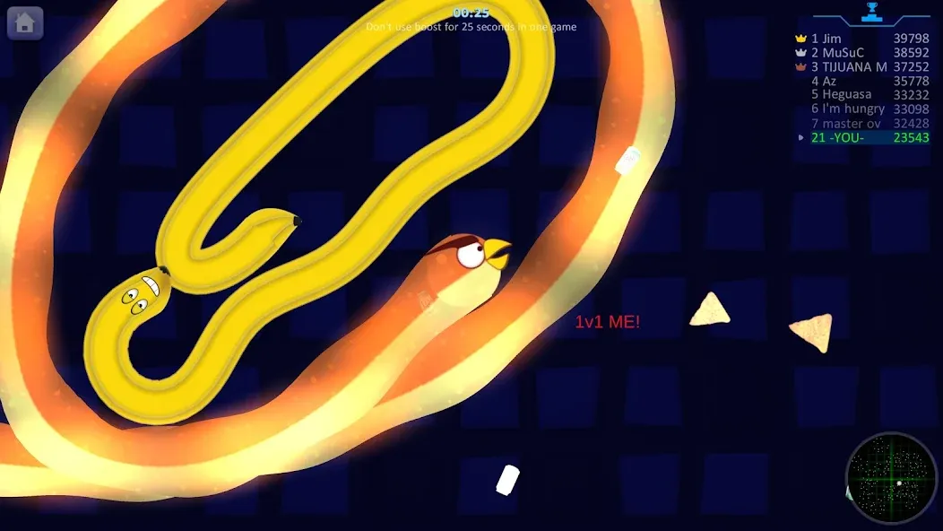 Snake Hunt: Worm io Games Zone  [МОД Много денег] Screenshot 4