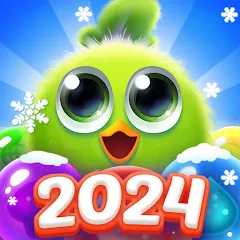 Взломанная Bubble Wings: bubble shooter (Бабл Вингс)  [МОД Mega Pack] - полная версия apk на Андроид