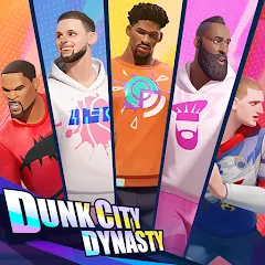 Скачать взломанную Dunk City Dynasty (Данк Сити Династия)  [МОД Unlimited Money] - последняя версия apk на Андроид