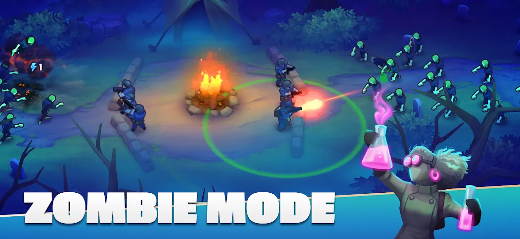 GUNS UP! Mobile War Strategy  [МОД Меню] Screenshot 4