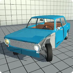 Скачать взлом Simple Car Crash Physics Sim (Симулятор физики простого автомобильного столкновения)  [МОД Меню] - стабильная версия apk на Андроид