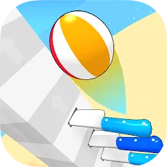 Скачать взломанную Ball Up: Knife Racing (Болл Ап)  [МОД Unlocked] - стабильная версия apk на Андроид