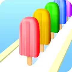 Взломанная Popsicle Stack (Попсикл Стэк)  [МОД Unlimited Money] - стабильная версия apk на Андроид