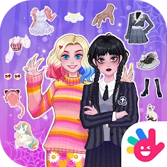 Взлом YoYa: Dress Up Fashion Girl (ЙоЯ)  [МОД Бесконечные монеты] - стабильная версия apk на Андроид