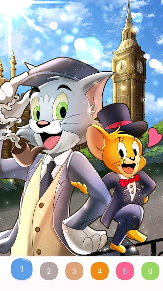 Color Time - Paint by Number (Колор Тайм)  [МОД Бесконечные монеты] Screenshot 2