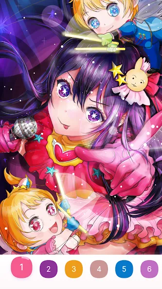 Color Time - Paint by Number (Колор Тайм)  [МОД Бесконечные монеты] Screenshot 3