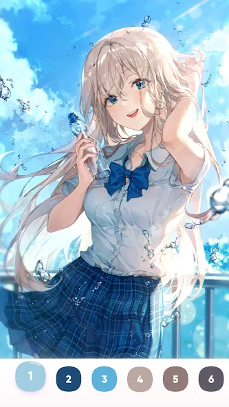 Color Time - Paint by Number (Колор Тайм)  [МОД Бесконечные монеты] Screenshot 4