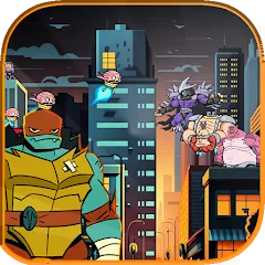 Взломанная The turtle adventur ninja hero  [МОД Меню] - последняя версия apk на Андроид