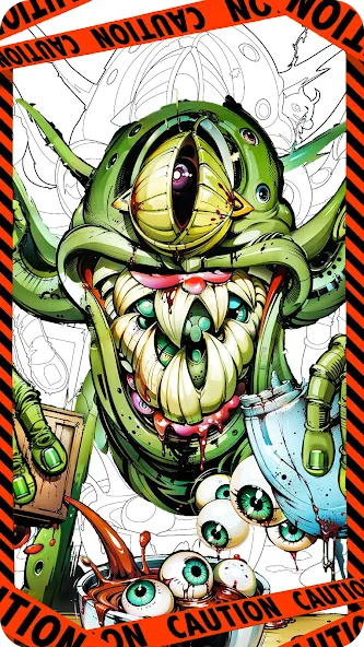 Dark Fantasy Coloring Games  [МОД Mega Pack] Screenshot 2