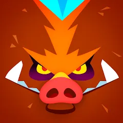 Взломанная Tiny Hunters - Monsters Attack (Тини Хантерс)  [МОД Mega Pack] - стабильная версия apk на Андроид