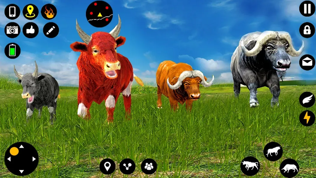Angry Bull Attack Fight Games (Ангри Булл Атак Файт Геймс)  [МОД Menu] Screenshot 5