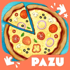 Взломанная Pizza maker cooking games  [МОД Unlocked] - полная версия apk на Андроид
