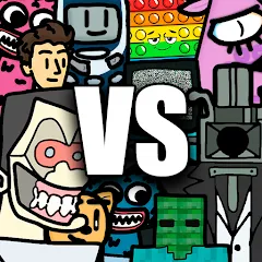 Скачать взлом Cartoon Battle  [МОД Много монет] - последняя версия apk на Андроид