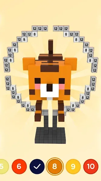 Pixel.ly 3D  [МОД Все открыто] Screenshot 4