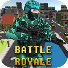 Взлом Pixel Combat: Battle Royale (Пиксельный бой)  [МОД Меню] - последняя версия apk на Андроид