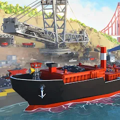 Взлом Port City: Ship Tycoon (Порт Сити)  [МОД Все открыто] - последняя версия apk на Андроид