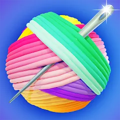 Взлом Cross Stitch Coloring Mandala (Кроссстиль раскрашивание мандала)  [МОД Menu] - полная версия apk на Андроид