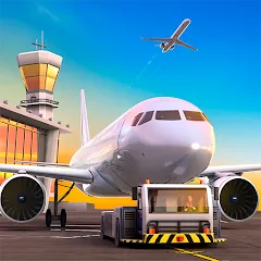 Скачать взломанную Airport Simulator: Tycoon Inc. (Эйрпорт Симулятор)  [МОД Menu] - последняя версия apk на Андроид