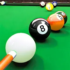 Скачать взломанную Billiards 8 Ball Pool Offline  [МОД Unlocked] - стабильная версия apk на Андроид
