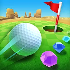 Взломанная Mini Golf King (Мини Гольф Кинг)  [МОД Unlimited Money] - полная версия apk на Андроид
