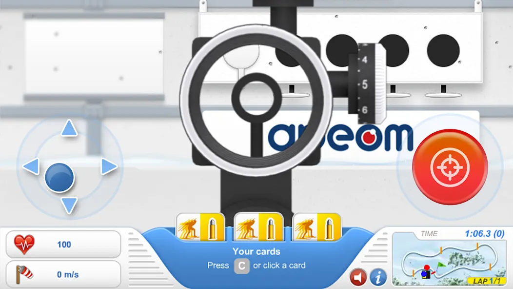 Biathlon Mania (Биатлон Мания)  [МОД Много монет] Screenshot 2