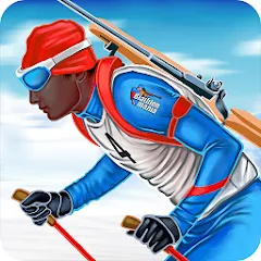 Взлом Biathlon Mania (Биатлон Мания)  [МОД Много монет] - последняя версия apk на Андроид