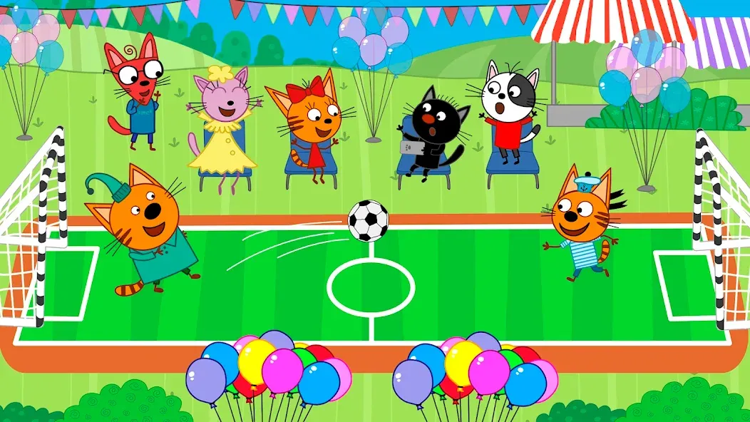 Kid-E-Cats: Kids birthday  [МОД Много денег] Screenshot 4