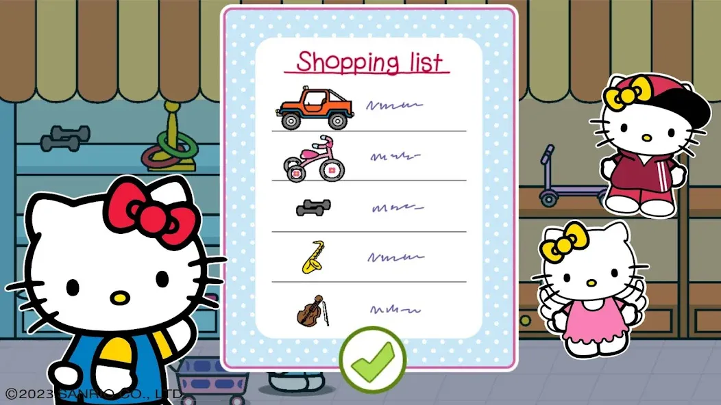 Hello Kitty: Kids Supermarket (Хеллоу Китти)  [МОД Много денег] Screenshot 4